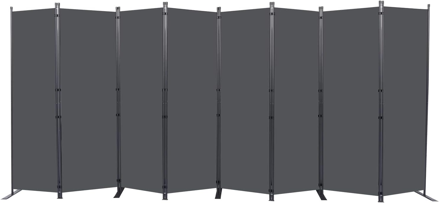 8 Panel Folding Privacy Screens for Room Separation and Comfort