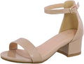 Lucky Top Girls Dress Sandal Low Heel Ankle Strap - Balanced Comfort