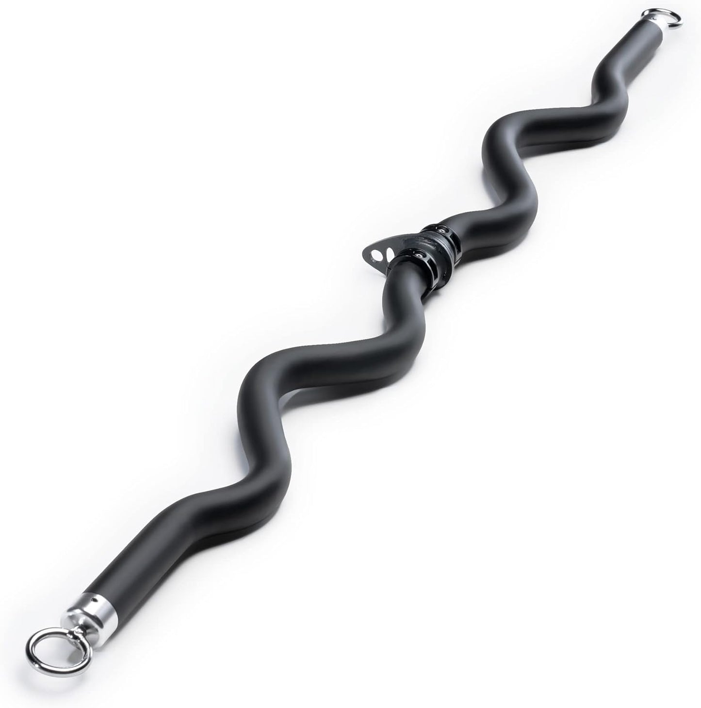 Marcy Deluxe Exercise Curl Bar for Lats and Curls at Home