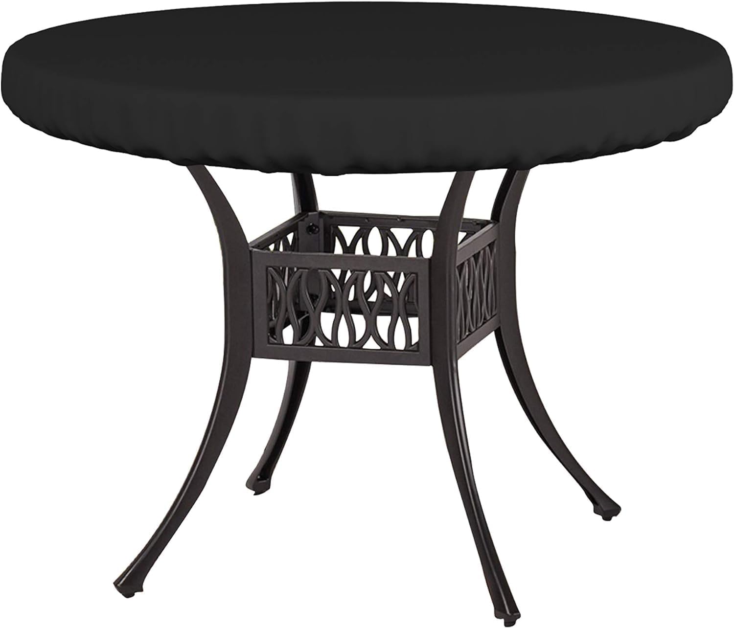 Durable 12 Oz Waterproof Round Table Cover for Outdoor Use