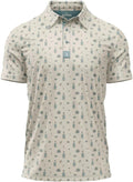 Funny Golf Polo Shirts for Men - Stretchy UPF 50 Golf Shirt