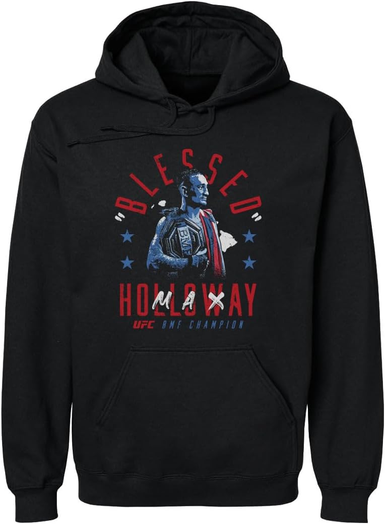 Max Holloway UFC Hoodie - Blessed BMF Champion