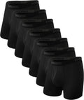 BAMBOO COOL Men's Underwear Breathable Boxer Briefs 7-Pack Clothing