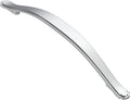 Polished Chrome Cabinet Pulls 6-1/4 in Hole Centers - Solid 10 Pack