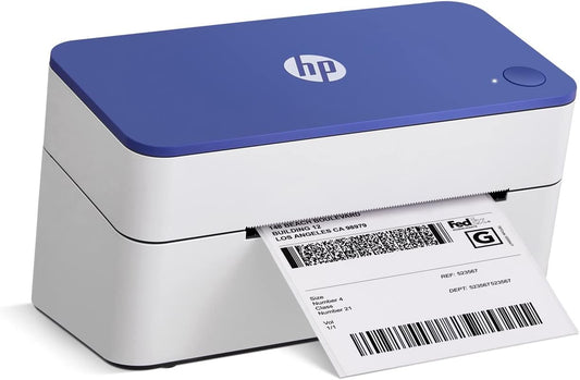 HP 4x6 Shipping Label Printer: High-Speed & Compact