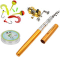 Mini Portable Telescopic Pen Fish Rod Combo - Pocket Fishing Pole
