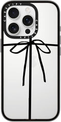 Compact iPhone 16 Pro Clear Black Case - Wrapped in A Bow