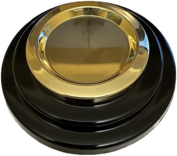 Grand Piano Caster Cups in Black - Protect Your Floors Today