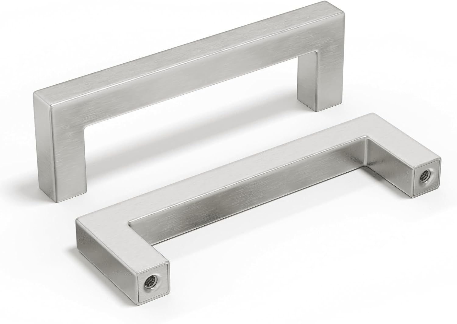 Brushed Nickel Cabinet Pulls - 20 Pack 3-3/4 Inch Handles