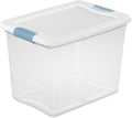 Sterilite 18-Pack Latching Box Under Bed Storage Bins - Clear