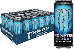 Monster Energy Zero Sugar Low Calorie Drink 16 FL OZ Pack of 24
