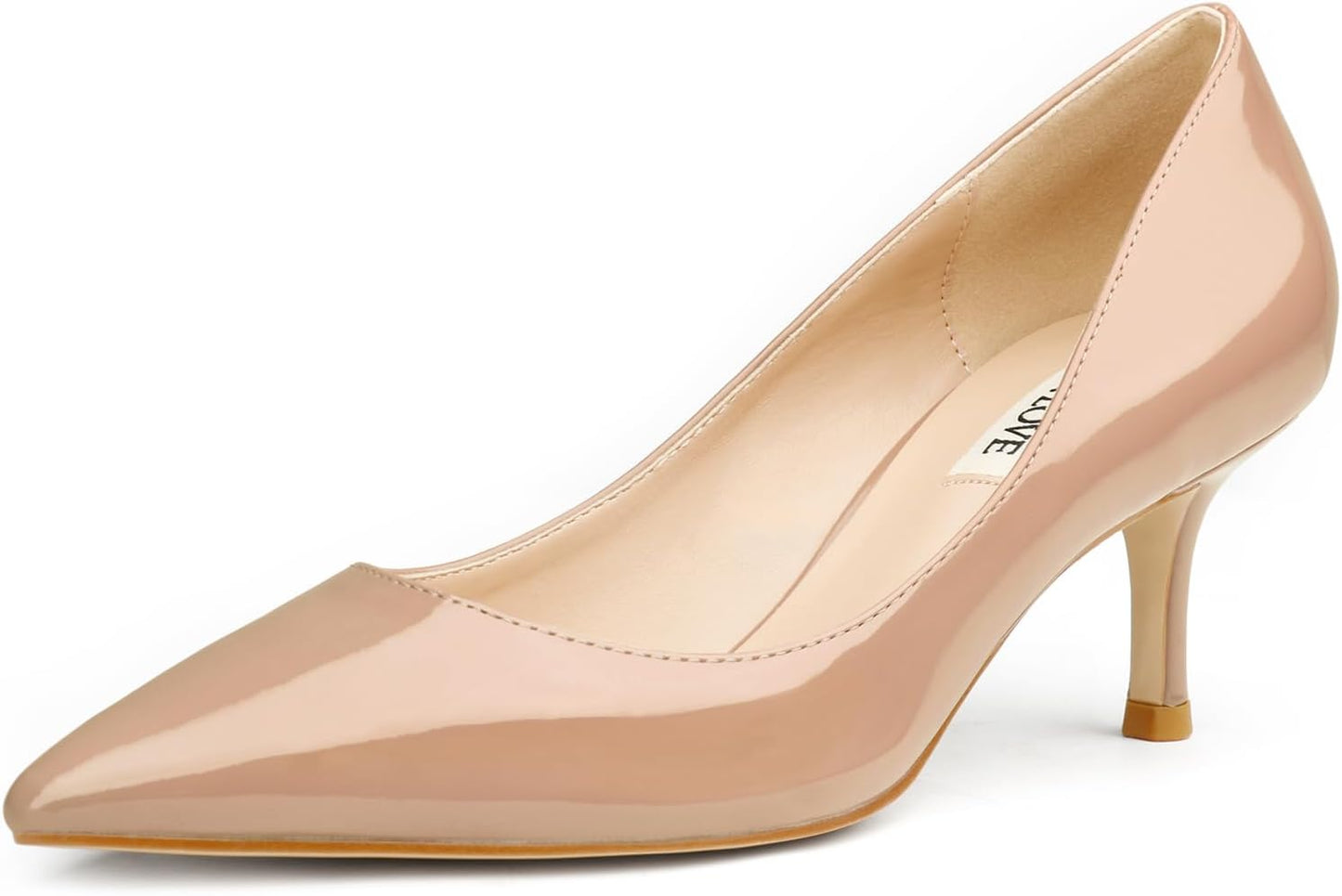 Stylish Low Heels Pointy Toe Kitten Heel Daily Pumps for Women