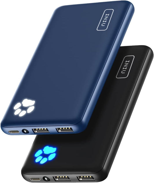 INIU Portable Charger 10000mAh Slimmest USB C Power Bank
