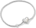 Kendra Scott Ari Heart Stretch Bracelet - Elegant Everyday Jewelry