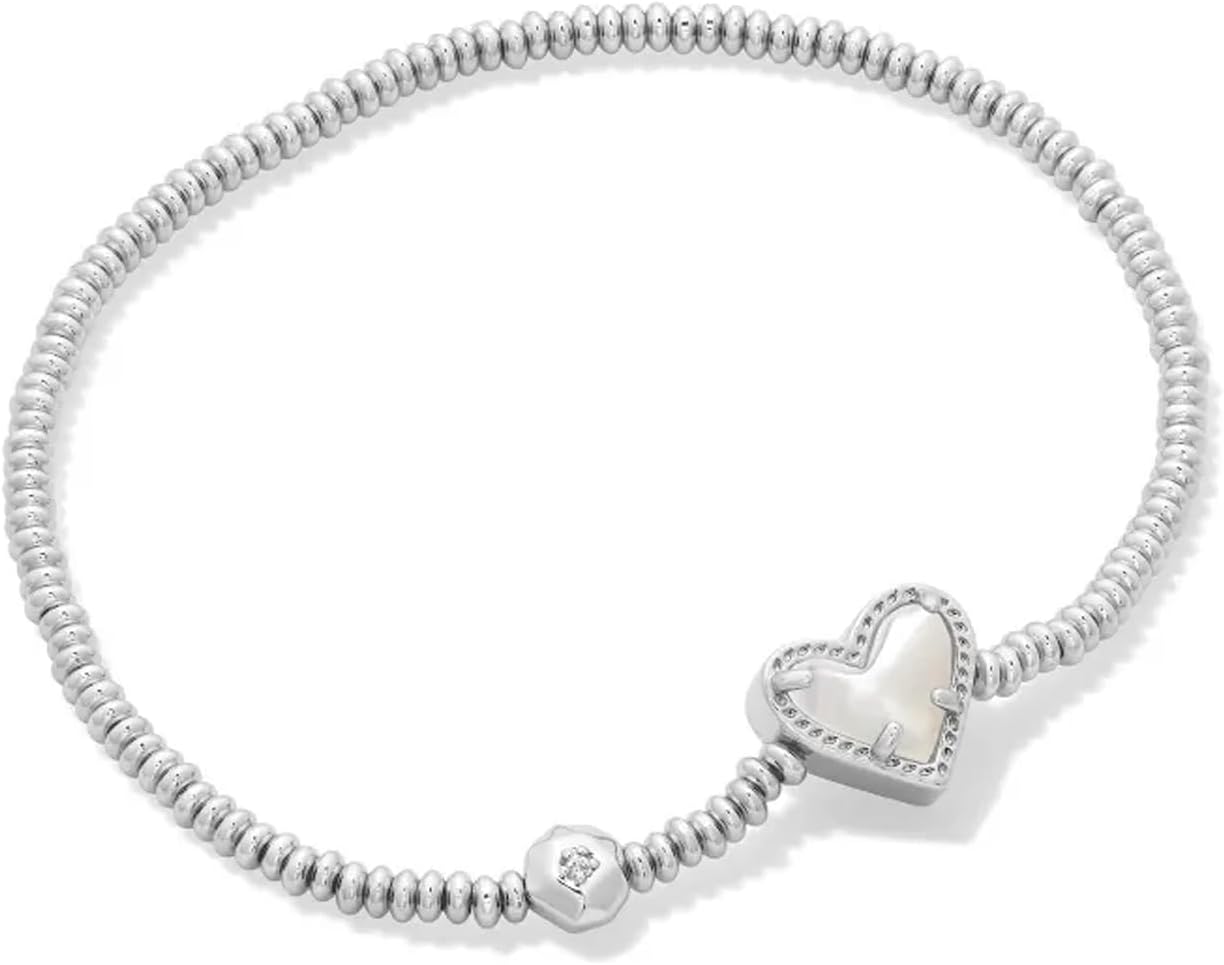 Kendra Scott Ari Heart Stretch Bracelet for Fashion Jewelry Lovers