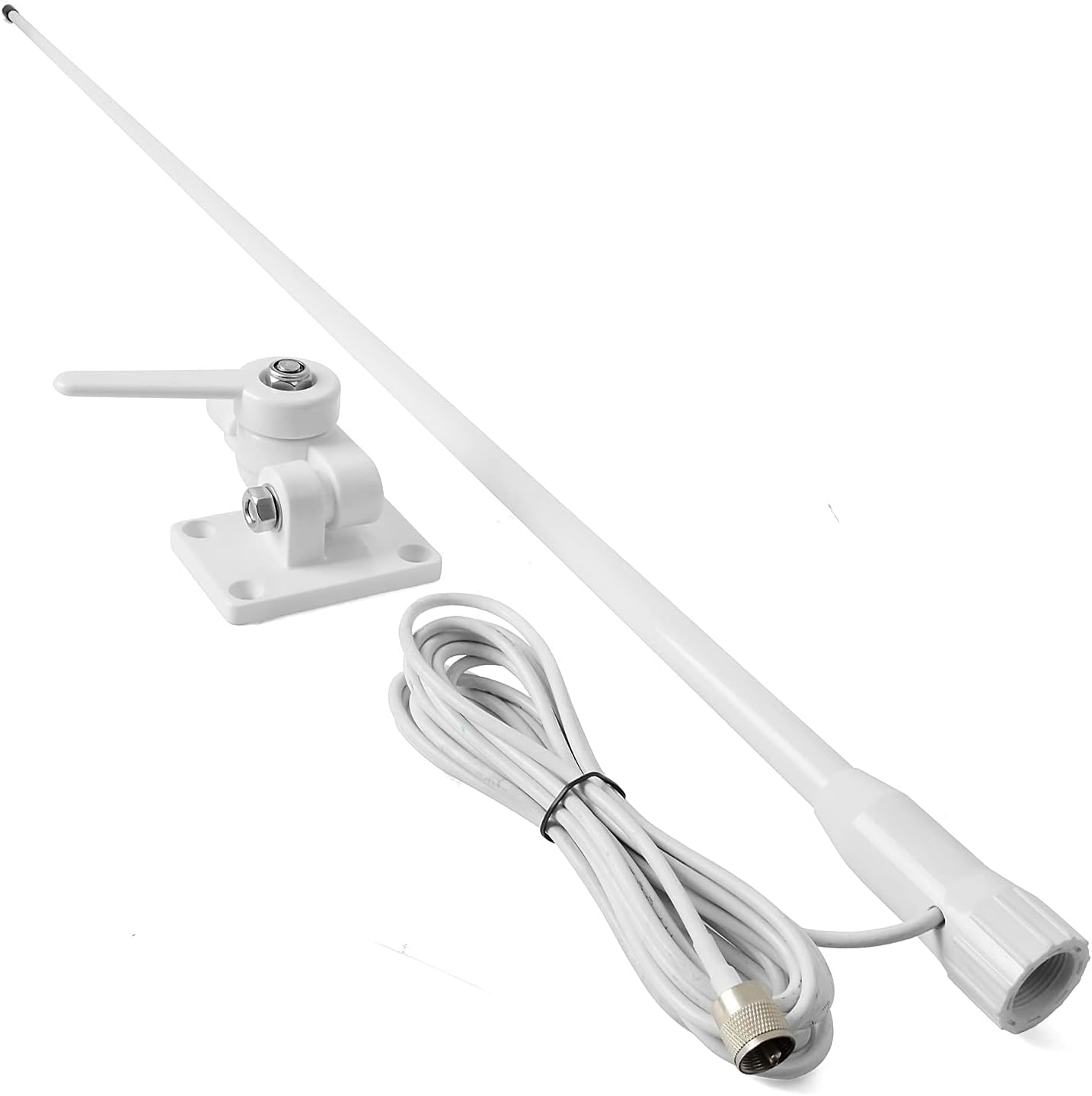 VHF Marine Base Antenna 48 Inch Waterproof Boat Antenna
