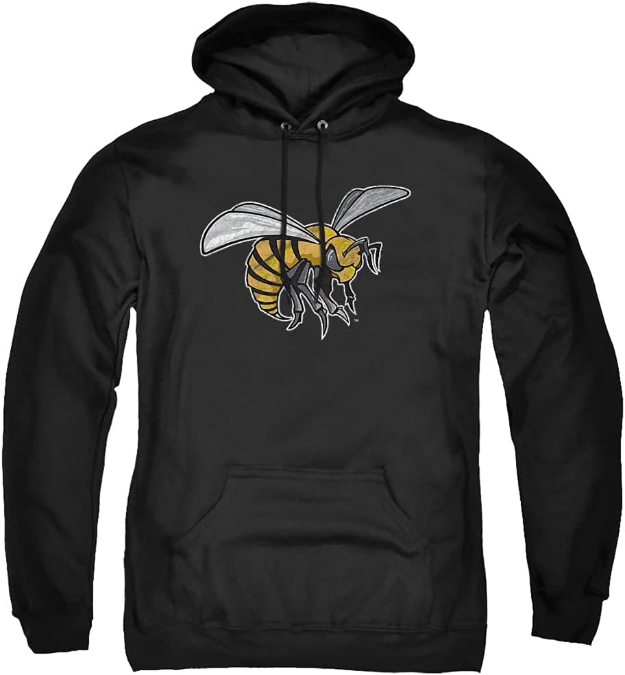 Official Collegiate Distressed Logo Hoodie for Everyday Wear