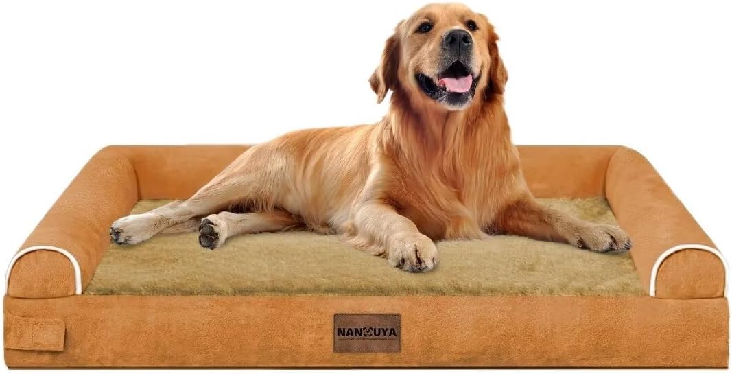 Large Dog Bed Orthopedic Washable for Big Dogs with Comfort