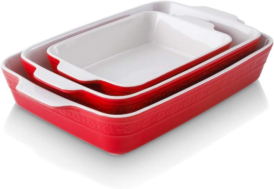 KOOV 9 x 13 Inches Bakeware Set for Delicious Cooking