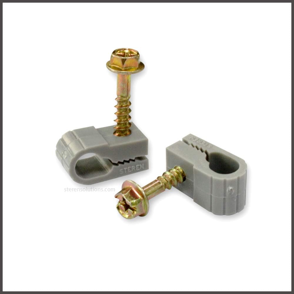STEREN Coaxial Cable Clips - Cable Organizer