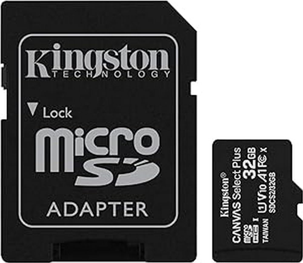 Kingston 32GB microSD Card | Up to 100MB/s Speed | A1 Class10 UHS-I