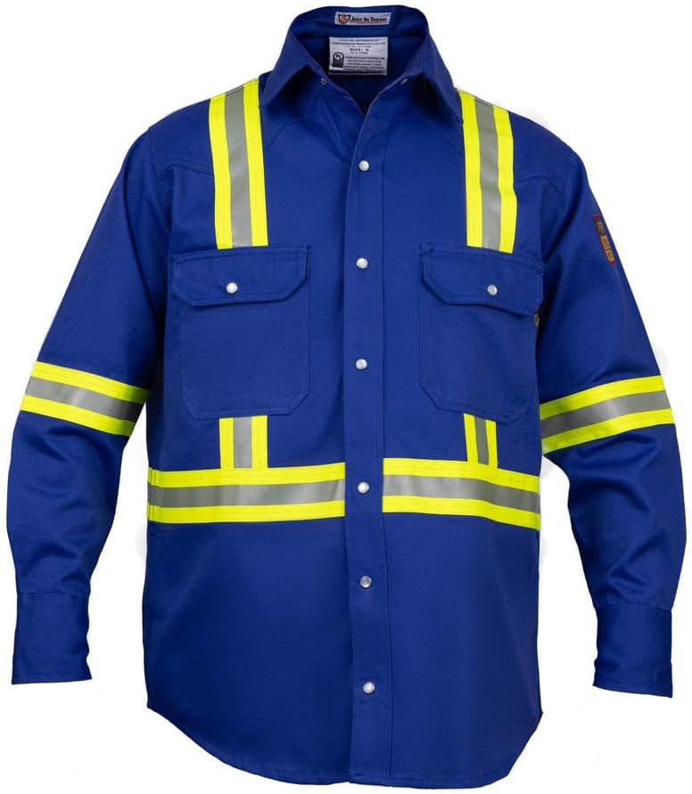 Flame Resistant High Visibility FR Shirt for Safety and Comfort