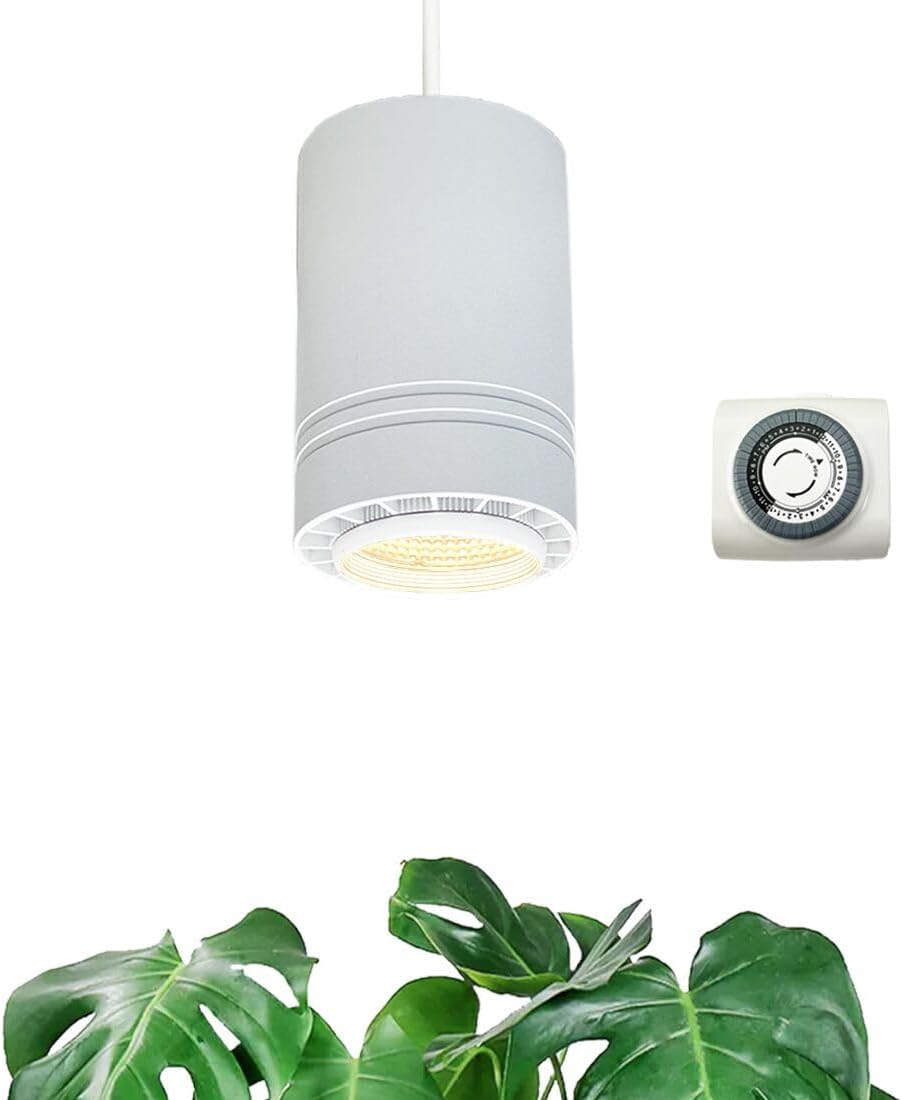 Hanging Grow Light 40W Full Spectrum Warm White Plant Lamp