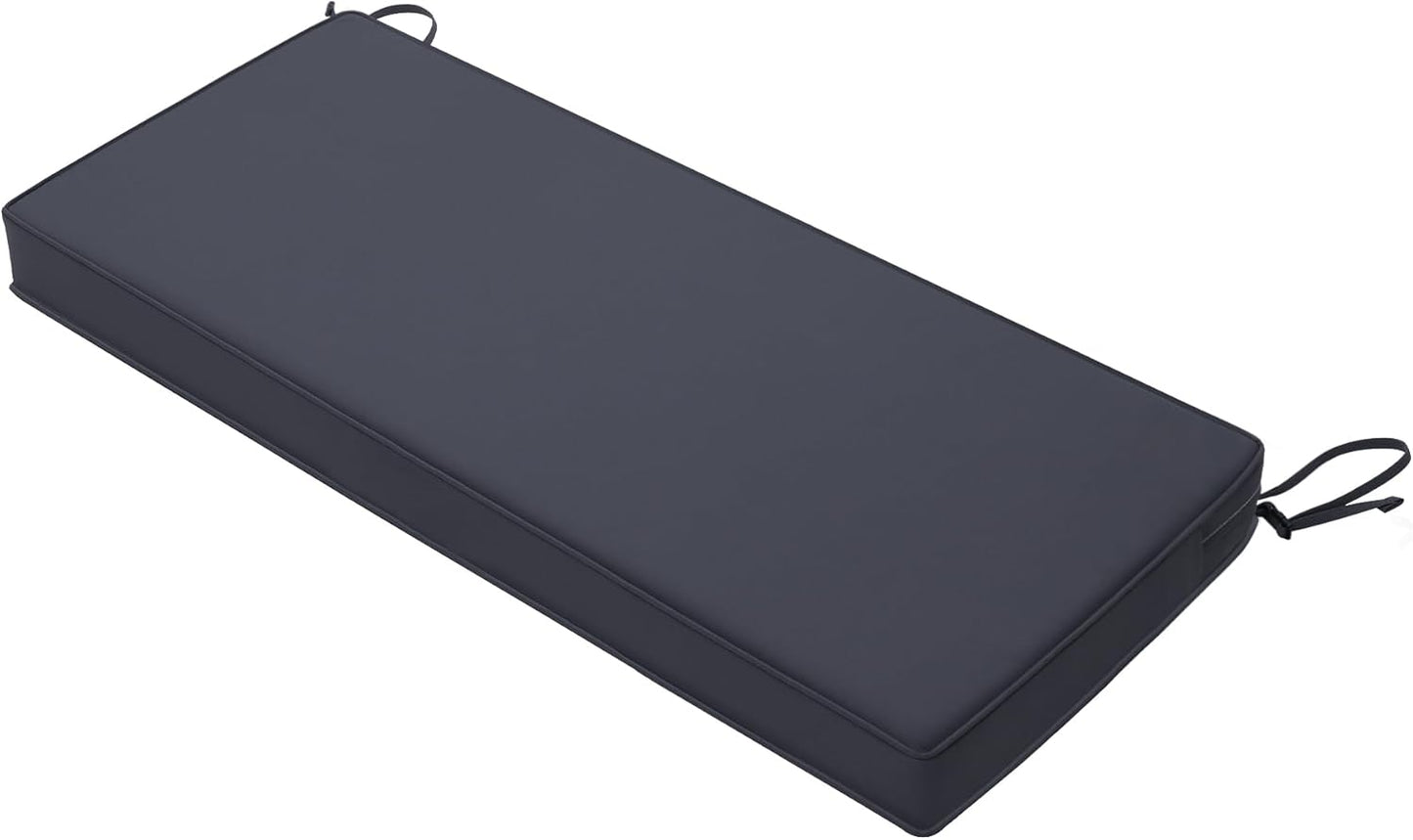 Favoyard Outdoor Bench Cushion 42 x 18 Inch Waterproof Comfort