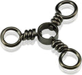 3 Way Fishing Swivel Connector Tackle - Reduce Line Twist and Tangles