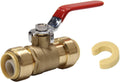 1 Inch Push-Fit Full Port Ball Valve Pack of 20 - Quick Install