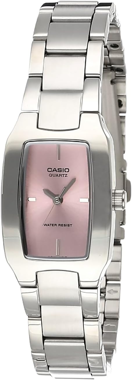 Casio Pink Dial Ladies Watch - Elegant Timepiece
