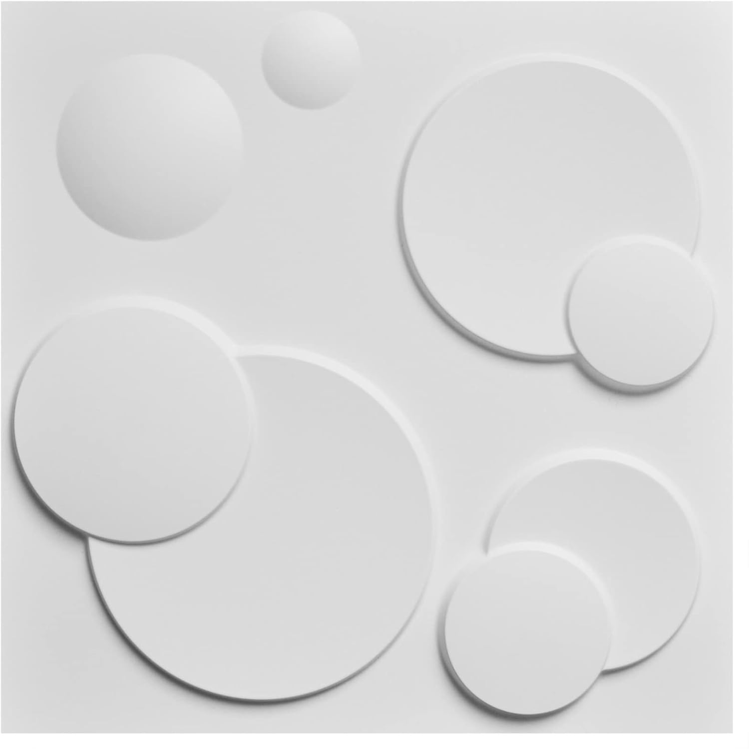 Art3d 19.7in x 19.7in Wall Panel Bubble - Premium Quality PVC
