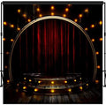 Moulin Rouge Musical Setting Stage Backdrop 10x10ft - Photo Wall