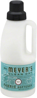 Liquid Fabric Softener Basil - Mrs. Meyer's 32 oz (Pack of 6)