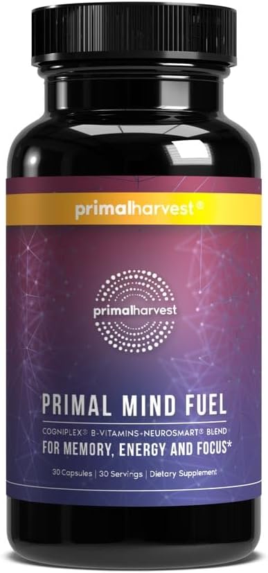 Brain Supplement Primal Mind Fuel for Enhanced Focus and Clarity