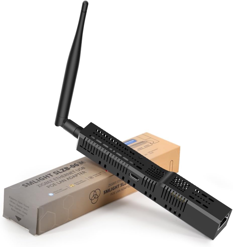 Zigbee 3.0 to Ethernet USB WiFi Adapter with PoE Support
