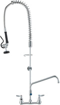Commercial Pre-Rinse Faucet with 44in Height - Wall Mount