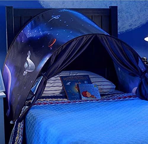 Fantasy Fun Foldable Bed Tent for Kids - Space Theme