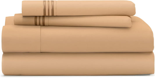 Cosy House Collection Everyday Bed Sheet Set - Ultra Soft King