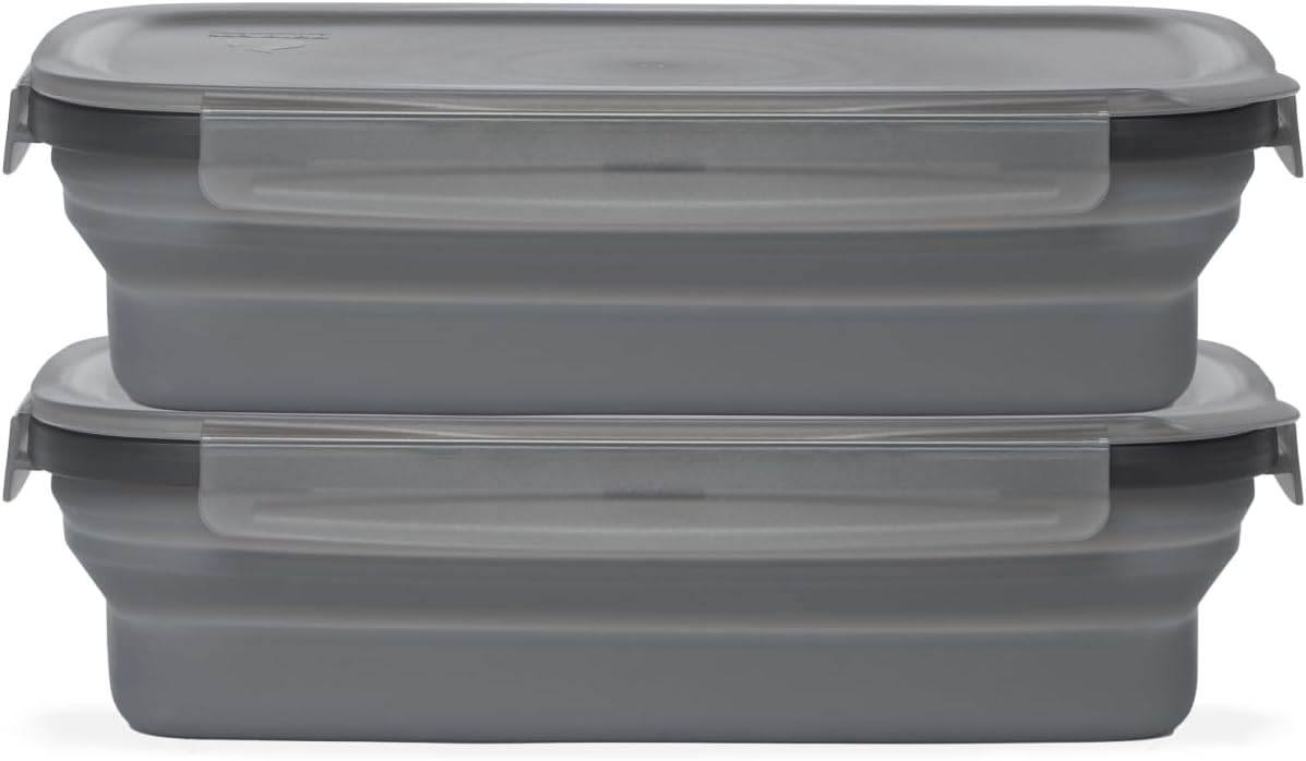 Drip EZ Secondz Collapsible Food Storage Containers Set of 2