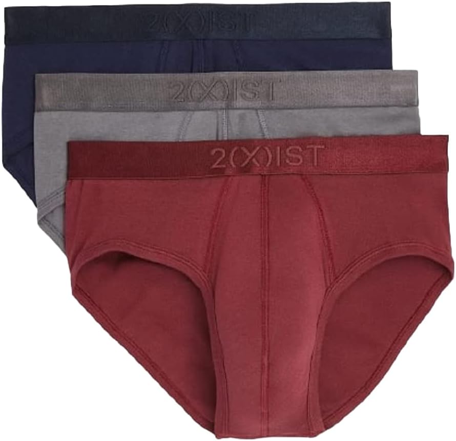 2(X)IST Pima Cotton Contour Pouch Briefs for Ultimate Comfort