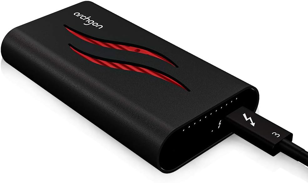Ultra-Fast 2TB Thunderbolt 3 External SSD - Speeds up to 3400MB/s