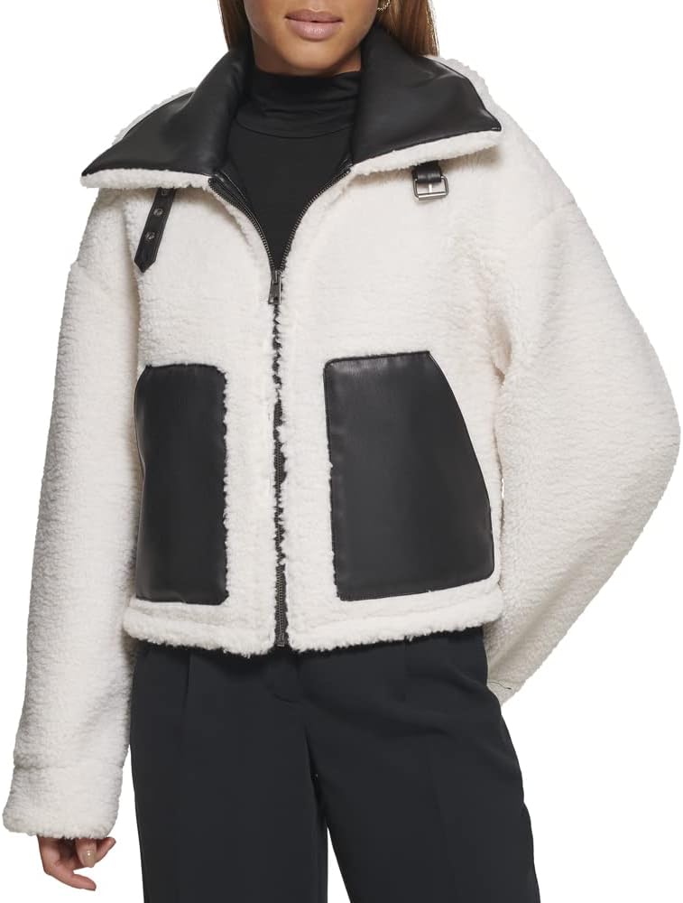 Levi's womens Shorty Reversible Sherpa Faux Leather Jacket Review