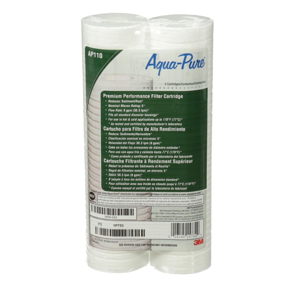 3M Aqua-Pure AP110 Whole House Water Filter Cartridges Review
