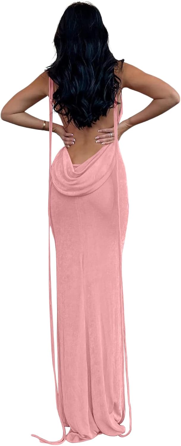 Womens Summer Backless Bodycon Dress for Stylish Occasions