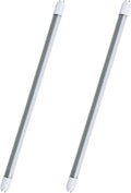 T8 T12 4ft LED Tubes 18W 2250LM Dual-End Plug & Bypass (2 pcs)