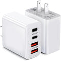 Fast 40W 4-Port USB C Charger by LAXYA