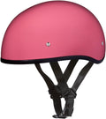 Motorcycle Helmet Half Skull Cap - Lightweight DOT Approved Comfort