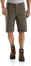 Carhartt Men's 11-inch Rugged Flex Rigby Work Short - Durable Stretch