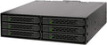 ICY DOCK Full Metal 6 x 2.5 HDD/SSD Mobile Rack Enclosure - High